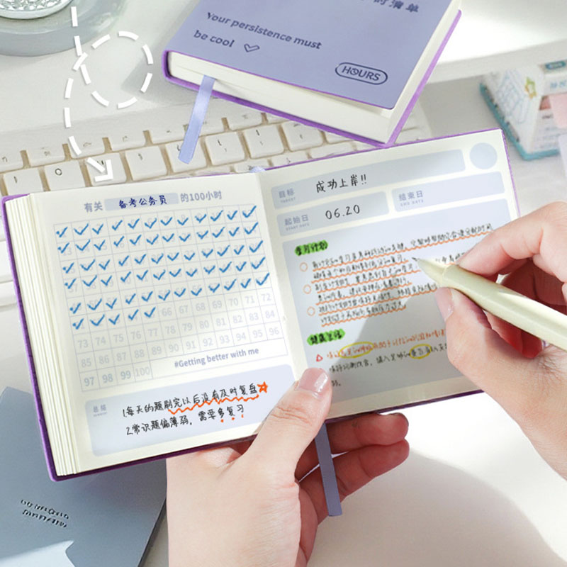 Baby Food List - Planer skórzany na 10000 godzin, tracker