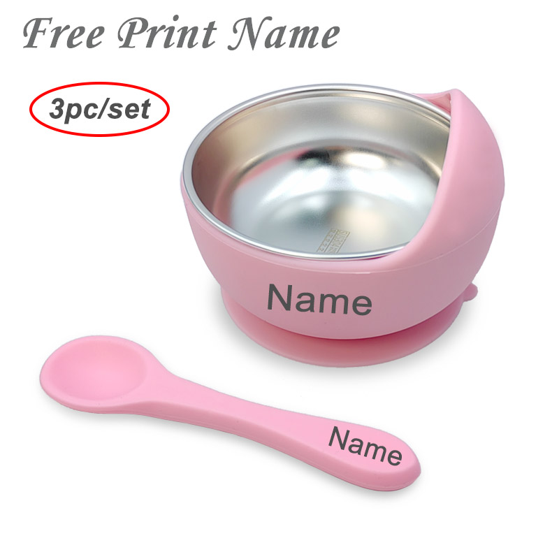 Baby Food Utensil - 3-częściowy zestaw miski do karmienia dziecka