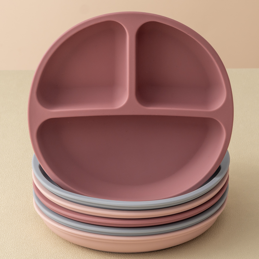 Baby Food Utensil - 1 szt. Przyssawka dla niemowląt silikonowy