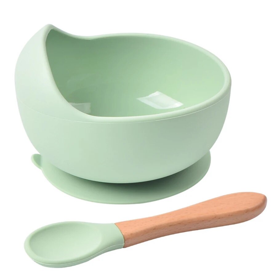 Baby Food Utensil - Wysokiej jakości odporna na zalanie silikonowa