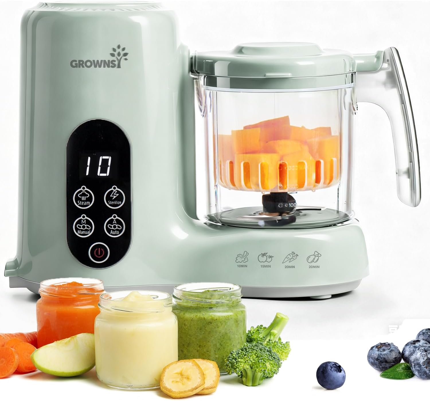 Baby Food Maker And Steamer - Urządzenie do robienia pokarmów dla niemowląt,
