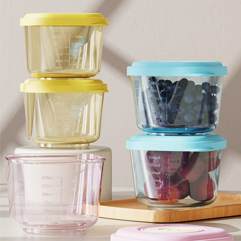 Baby Food Glass Jar - 6 szt. Pojemników na żywność dla