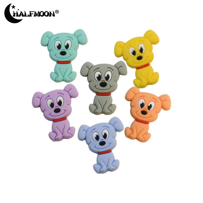 Baby Food Dogs - 10 sztuk nowe koraliki silikonowe uroczy