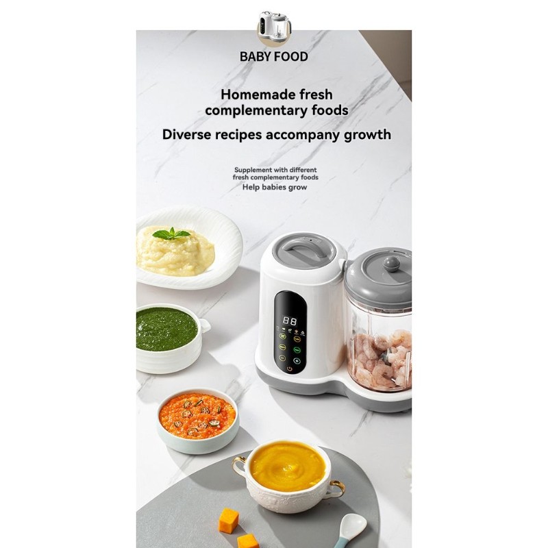 Baby Food Maker And Steamer - 【NOWY A39M】 Automatyczny robot kuchenny dla