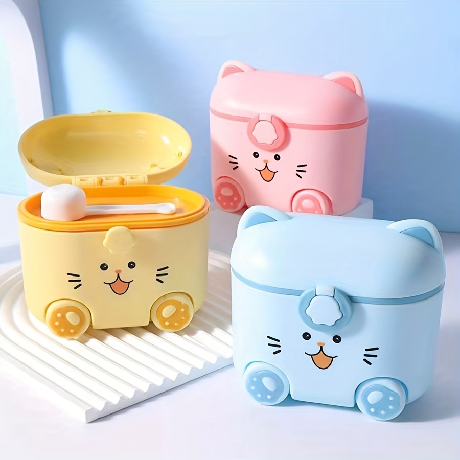Baby Food Glass Jar - Uroczy pojemnik na mleko w proszku
