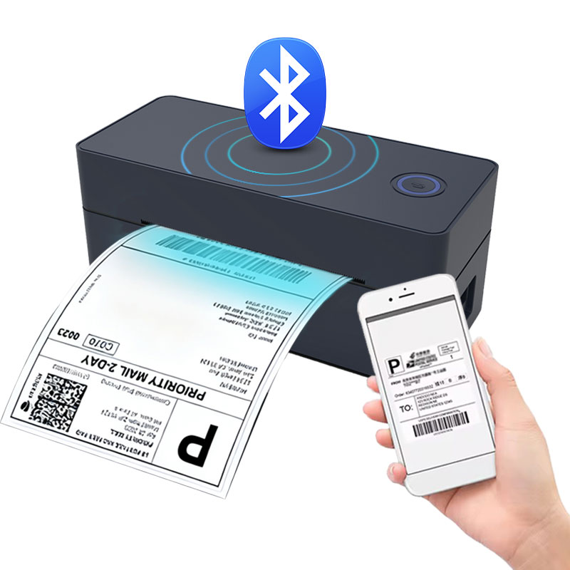 Baby Food Label - Bezprzewodowa termiczna drukarka etykiet wysyłkowych Bluetooth