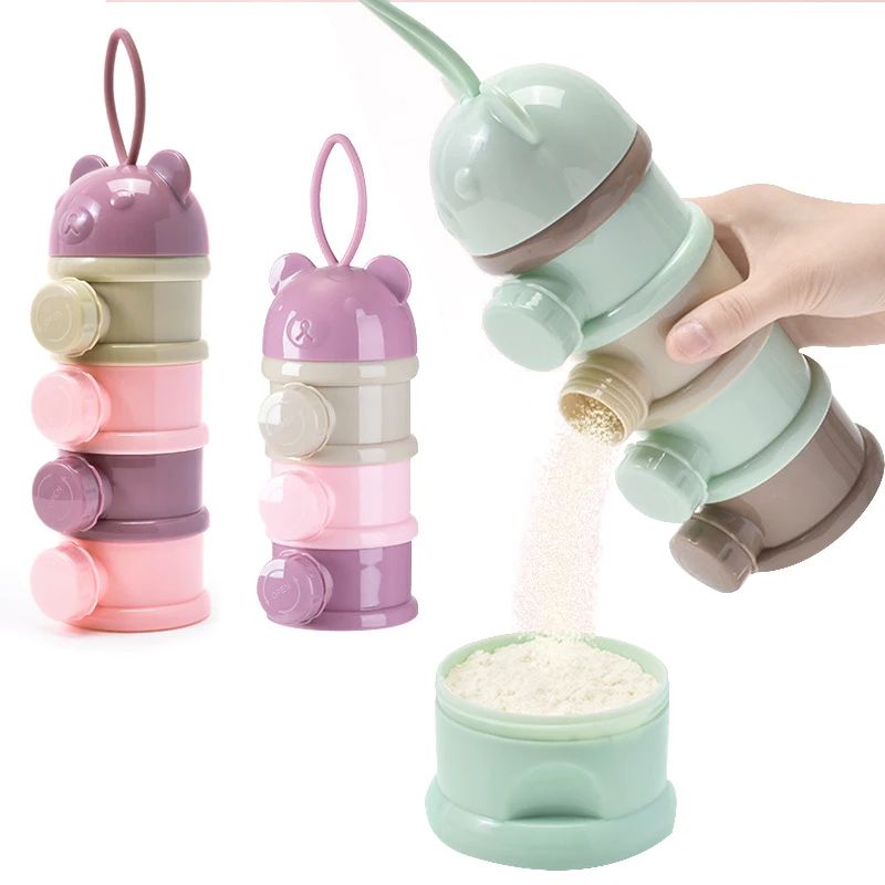 Baby Food In Jar - 3/4-warstwowy przenośny pojemnik na jedzenie dla