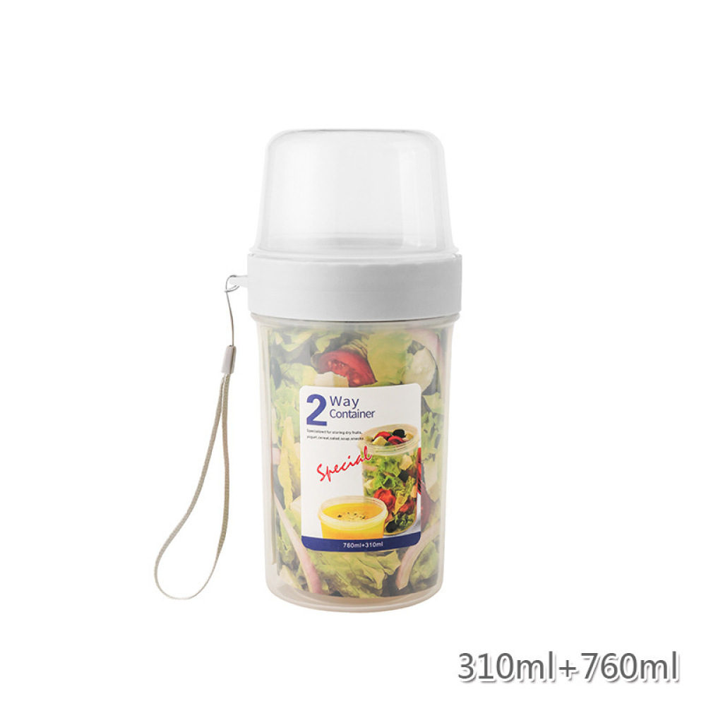 Baby Food In Jar - Dwupoziomowy szczelny pojemnik na żywność, przenośny