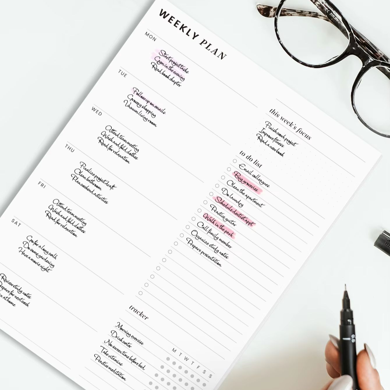 Notatnik tygodniowy, nie datow – Baby Food List recenzja i cena