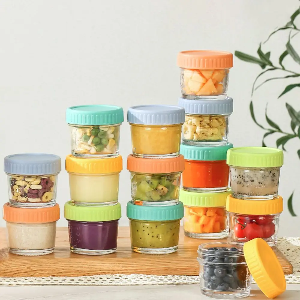 6 szt. wielofunkcyjnych szklan – Baby Food Glass Jar recenzja i cena