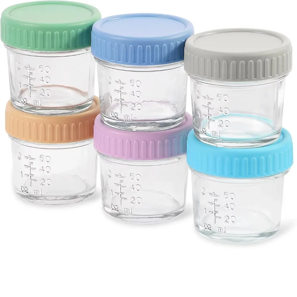 6 szt. wielofunkcyjnych szklan – Baby Food Glass Jar recenzja i cena