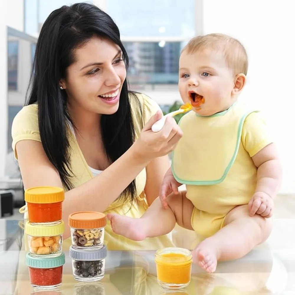 6 szt. wielofunkcyjnych szklan – Baby Food Glass Jar recenzja i cena