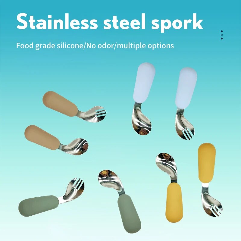 Łyżka dla niemowląt zestaw wid – Baby Food Utensil recenzja i cena