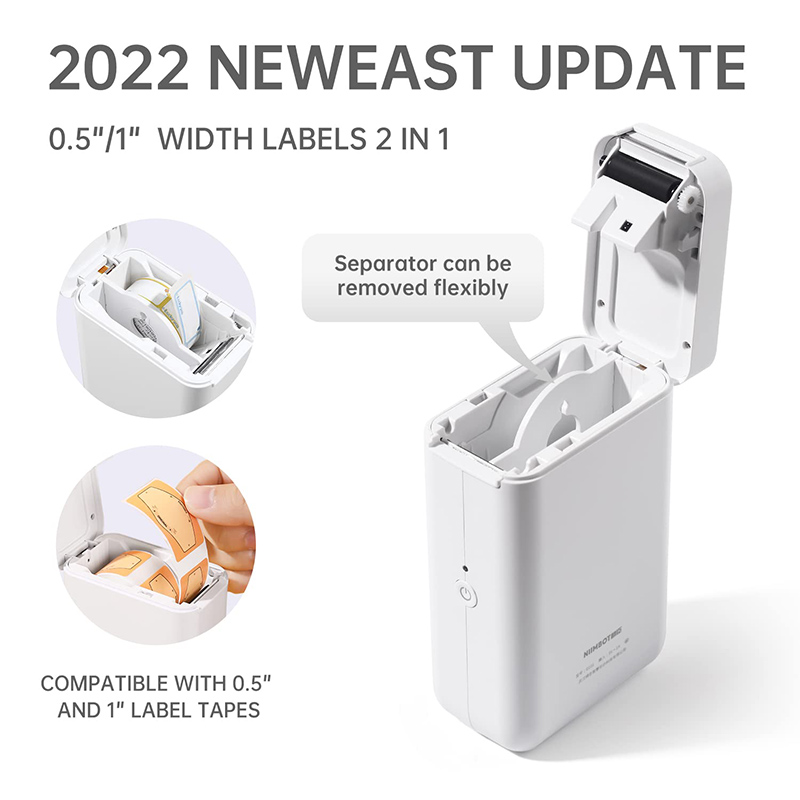 ​ ​ NiiMbot D101 Mini termiczn – Baby Food Label recenzja i cena