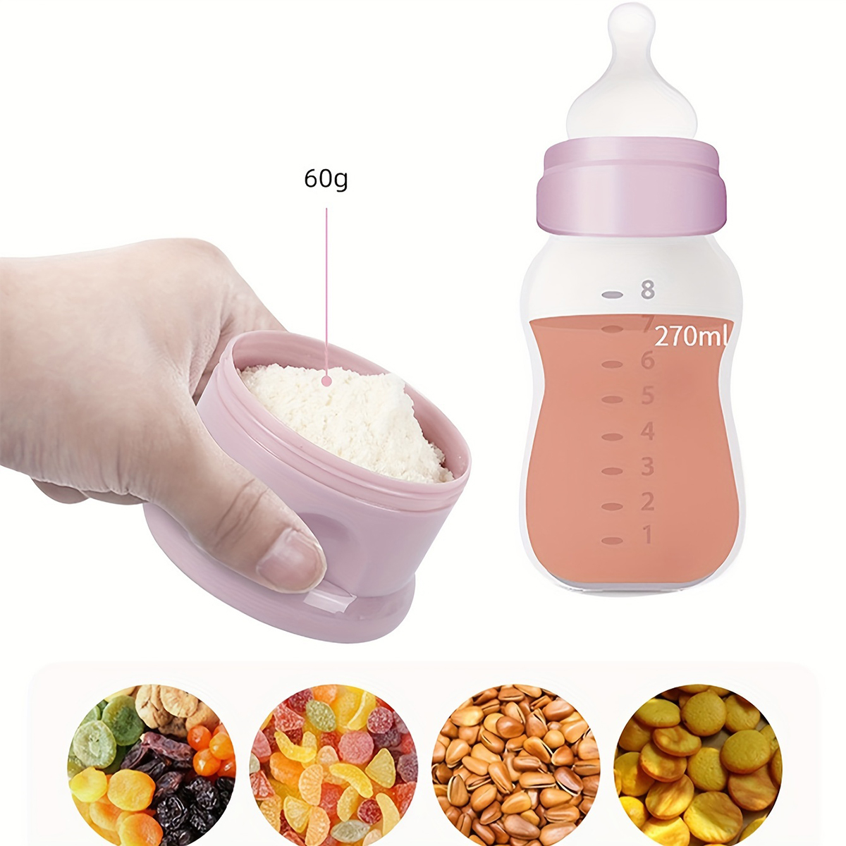 Pojemnik na mleko w proszku dl – Baby Food Glass Jar recenzja i cena