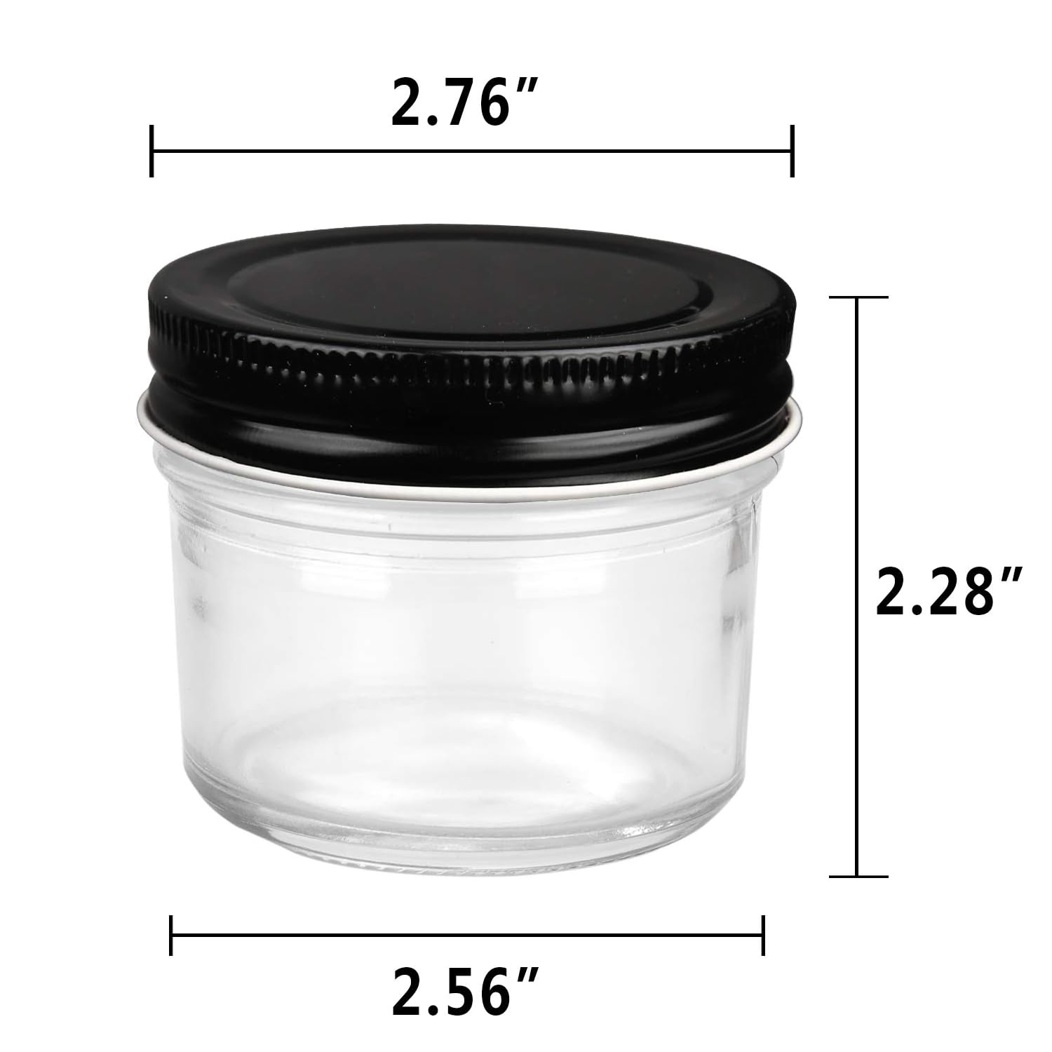 Słoiki szklane 100 ml z pokryw – Baby Food Glass Jar recenzja i cena