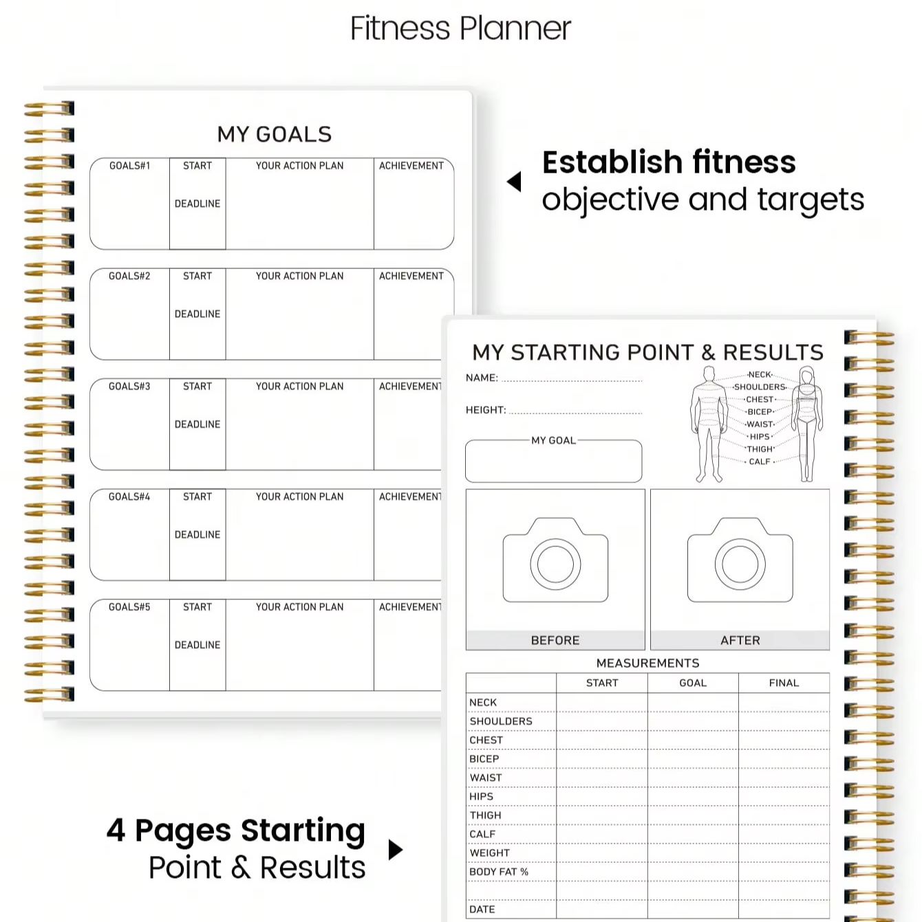 Planer Fitness, Dziennik Treni – Baby Food List recenzja i cena