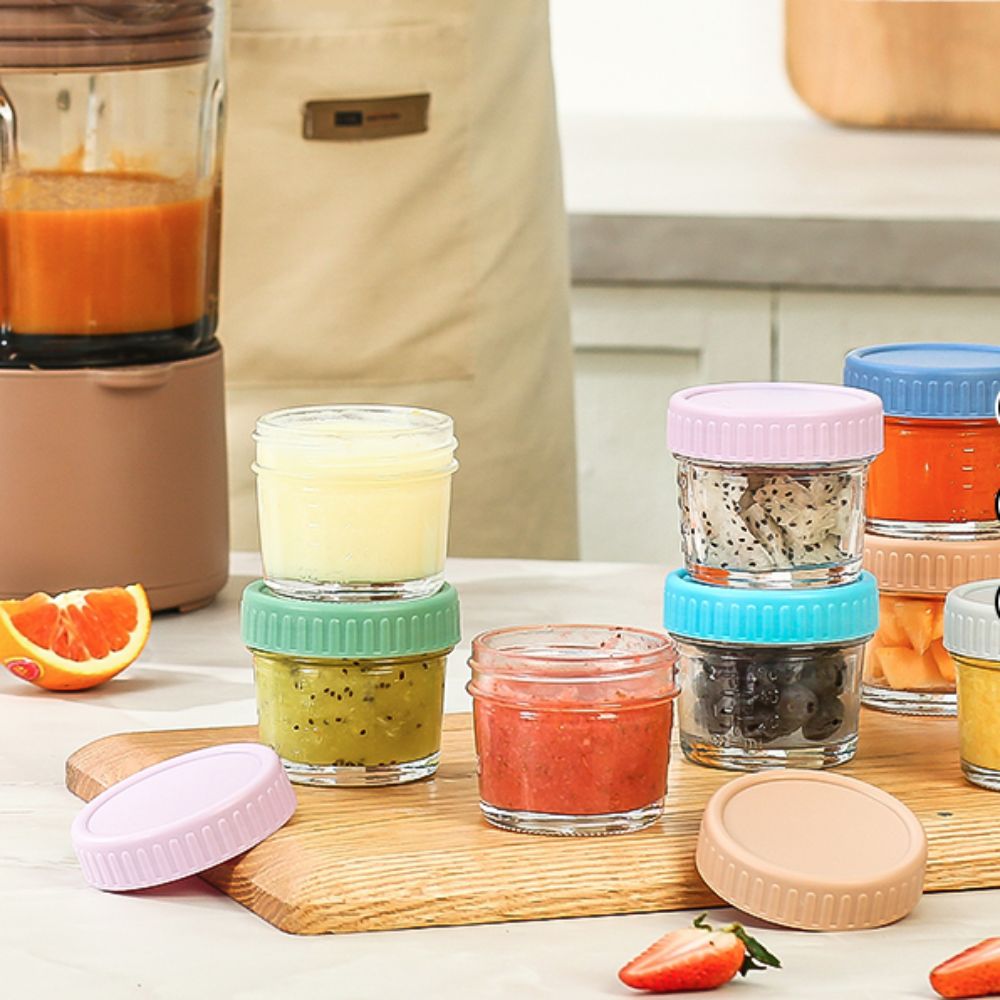 6 szt. Uniwersalnych szklanych – Baby Food Glass Jar recenzja i cena