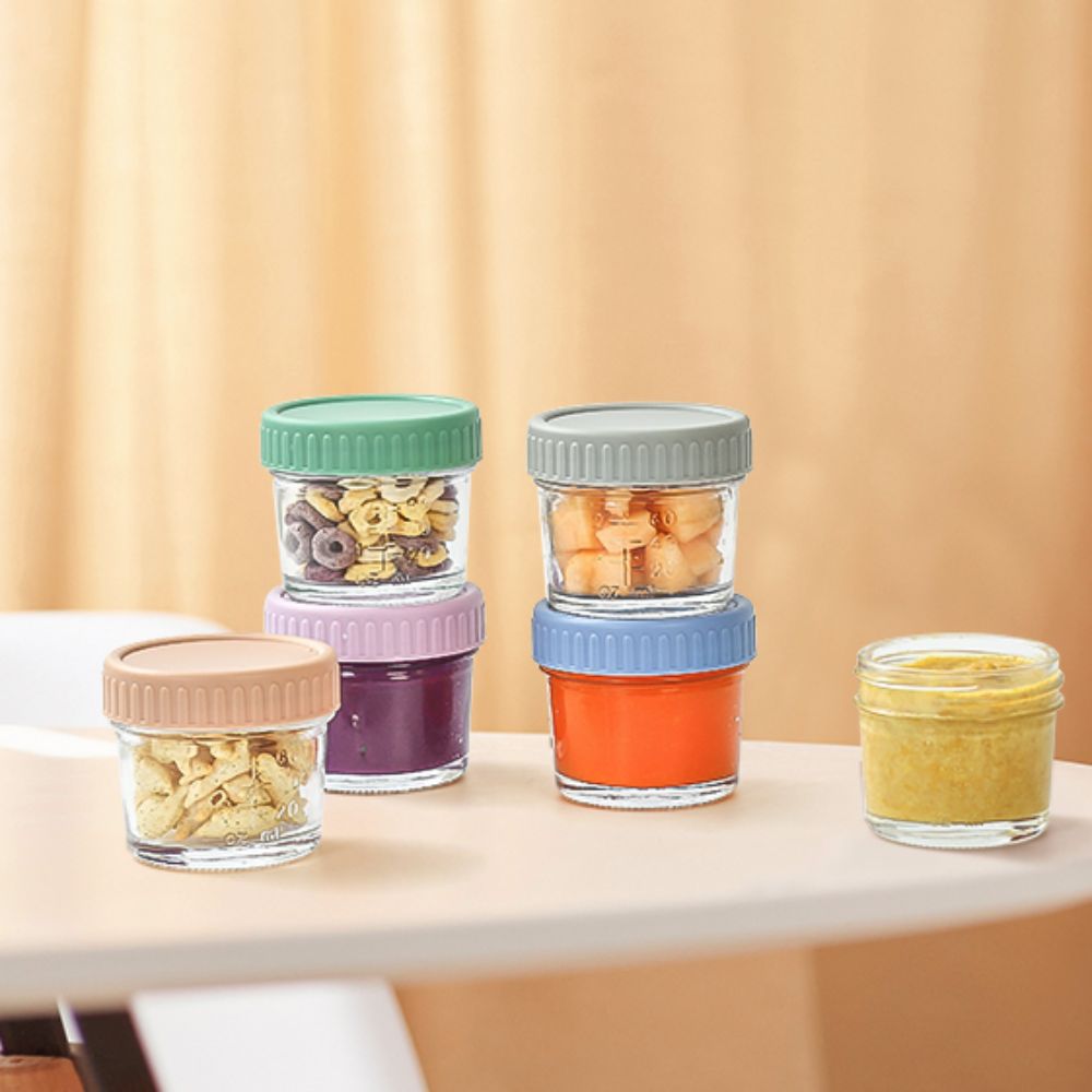 6 szt. Szklanych pojemników na – Baby Food Glass Jar recenzja i cena