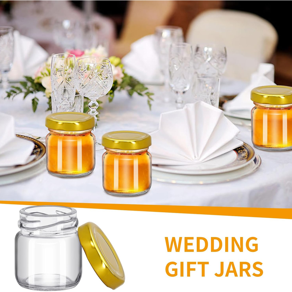 Okrągłe mini słoiczki na miód, – Baby Food Glass Jar recenzja i cena