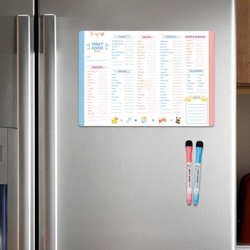 Baby First Foods Tracker z mag – Baby Food List recenzja i cena