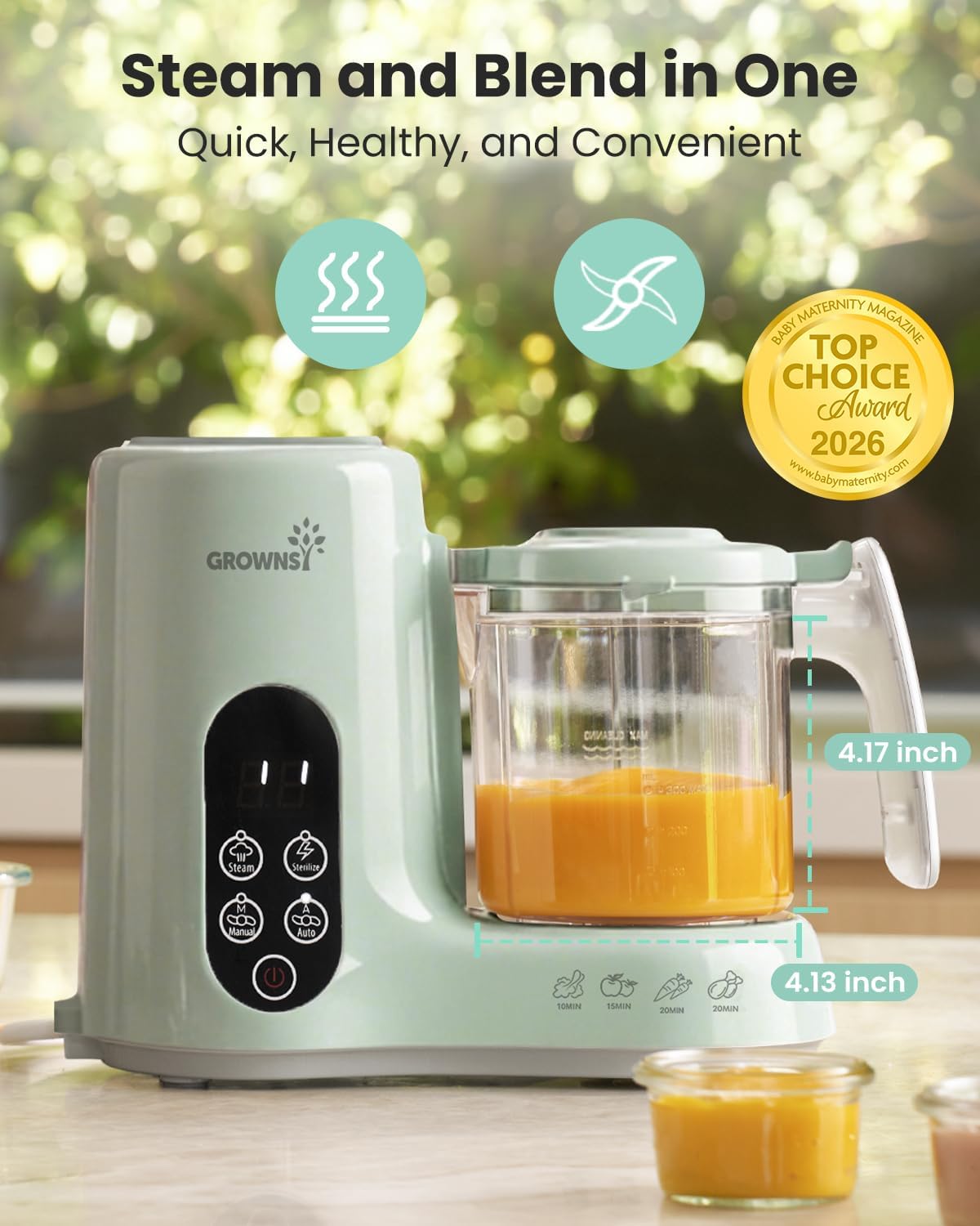 Urządzenie do robienia pokarmó – Baby Food Maker And Steamer recenzja i cena
