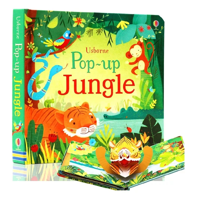 Usborne Pop Up Dinosaurs/Jungl – Baby Food Book recenzja i cena