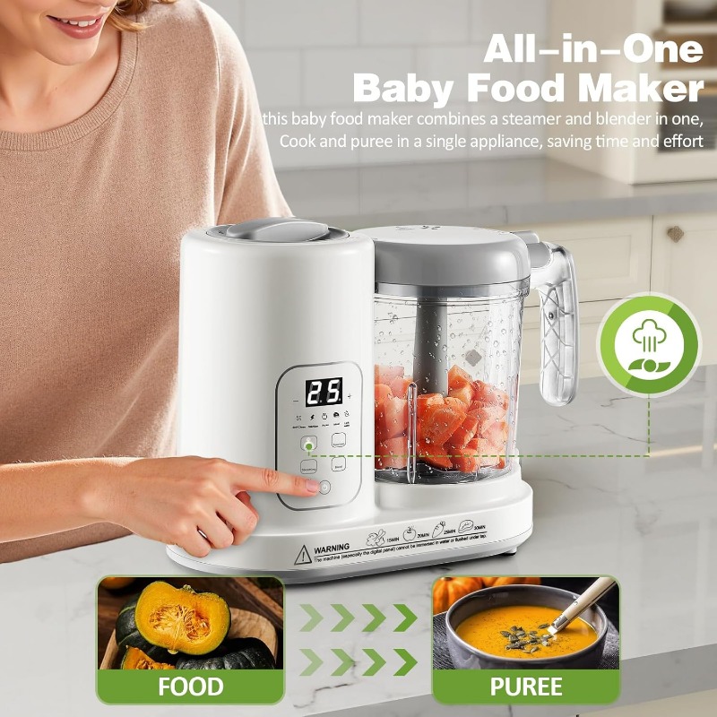Urządzenie do przygotowywania  – Baby Food Maker And Steamer recenzja i cena