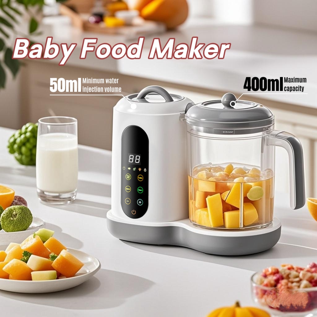 Wielofunkcyjny robot kuchenny  – Baby Food Maker And Steamer recenzja i cena