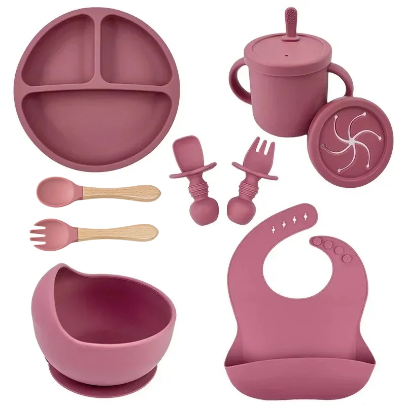 Zestaw naczyń dla dzieci z sil – Baby Food Utensil recenzja i cena