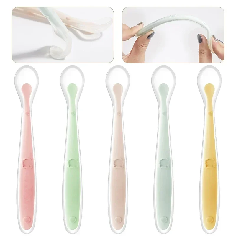 Miękka silikonowa łyżka dla ni – Baby Food Utensil recenzja i cena