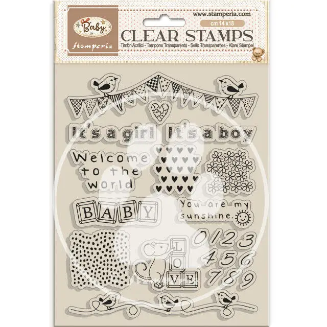 Stempel z przezroczystym napis – Baby Food Book recenzja i cena