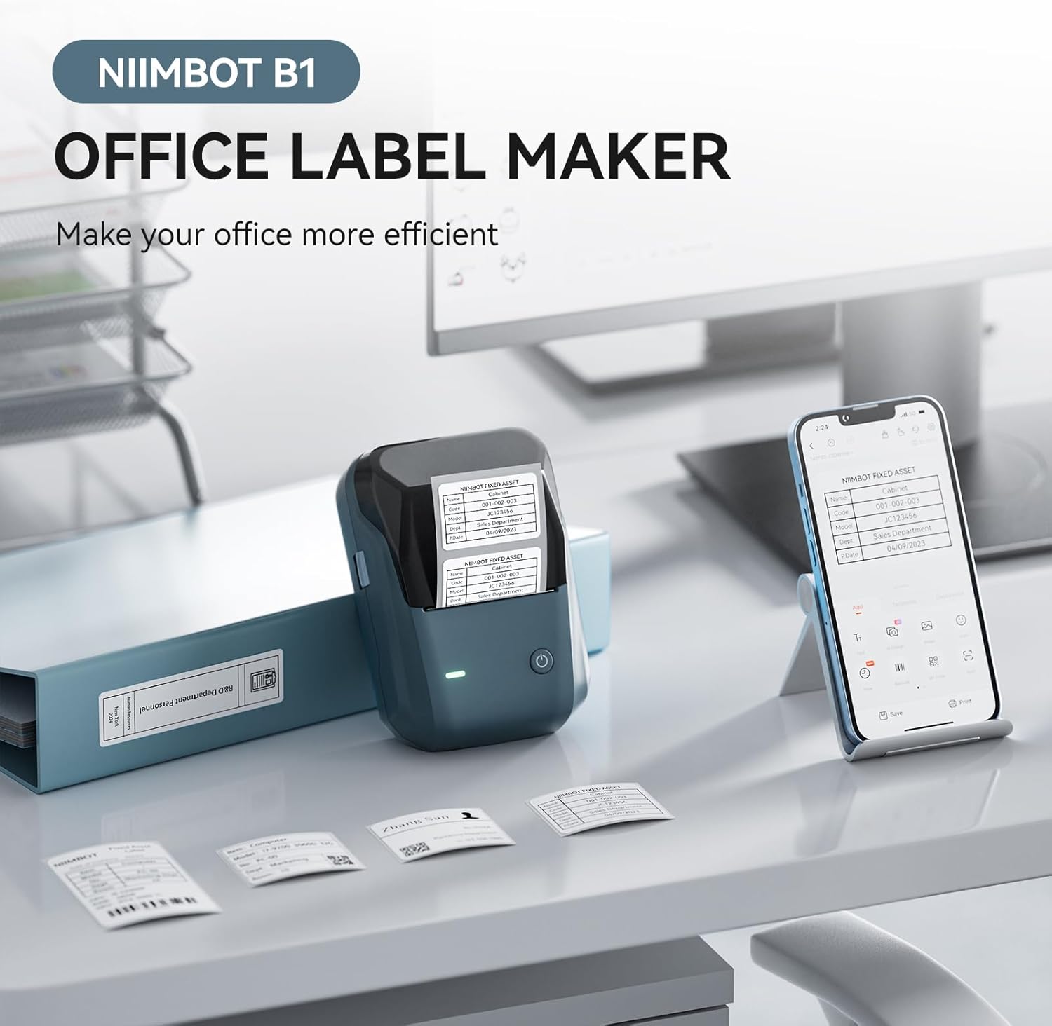 Niimbot B1 Mini drukarka termi – Baby Food Label recenzja i cena