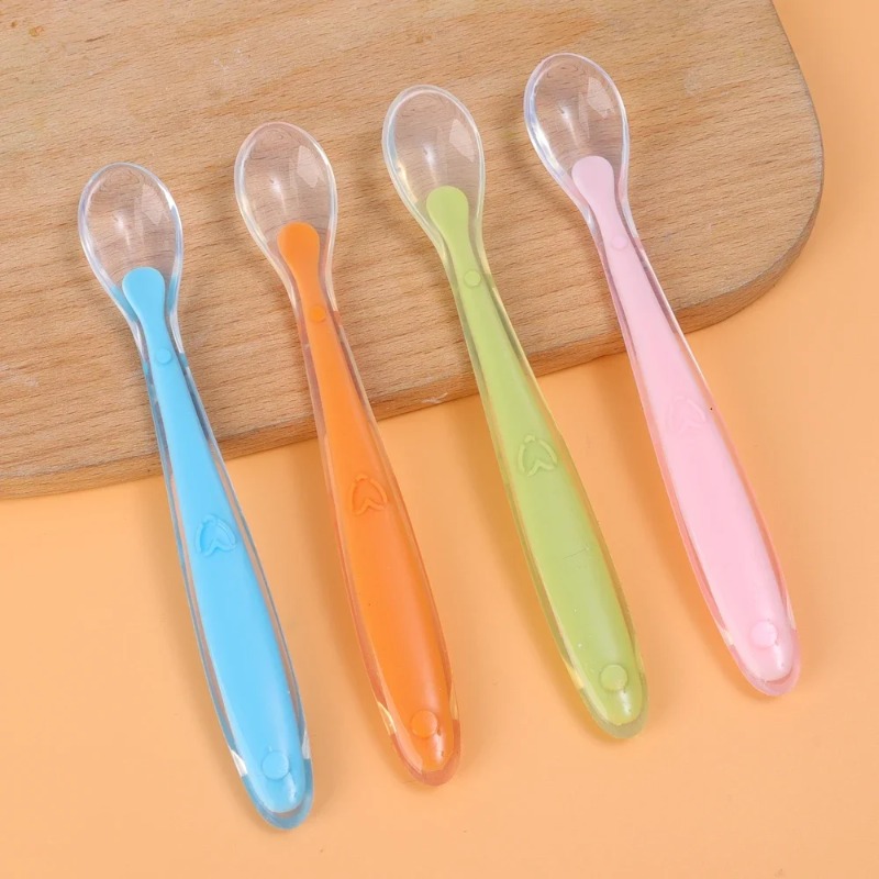 Łyżki silikonowe dla niemowląt – Baby Food Utensil recenzja i cena