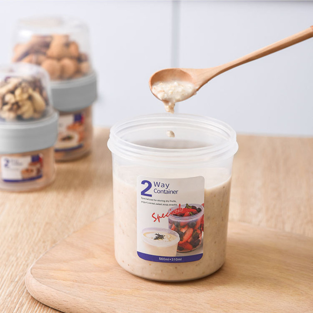 Dwupoziomowy szczelny pojemnik – Baby Food In Jar recenzja i cena